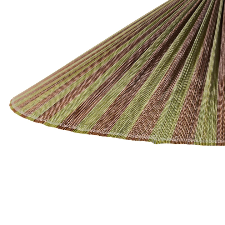 HKliving - Plisse Pendelleuchte, verdura