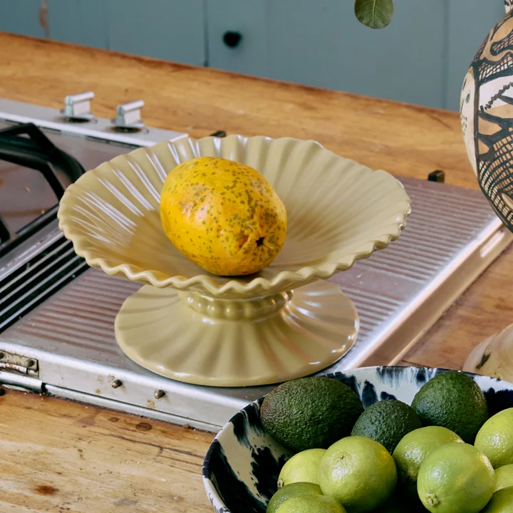 HKliving - New Classics Ribble Schale mit Fuß, large