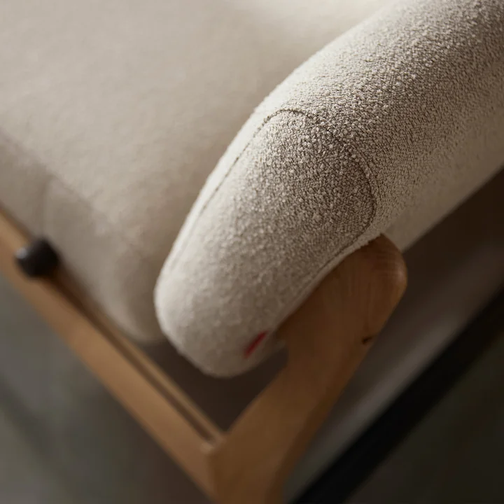 Innovation Living - Nolis Tagesbett, 213 x 92 cm, beige (539 Bouclé)