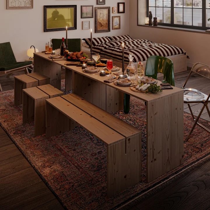 Karup Design - JOIN-IN Kollektion, Kiefer natur