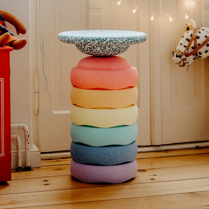 Stapelstein® - Rainbow Set pastell, blush special, multicolor (7er-Set)