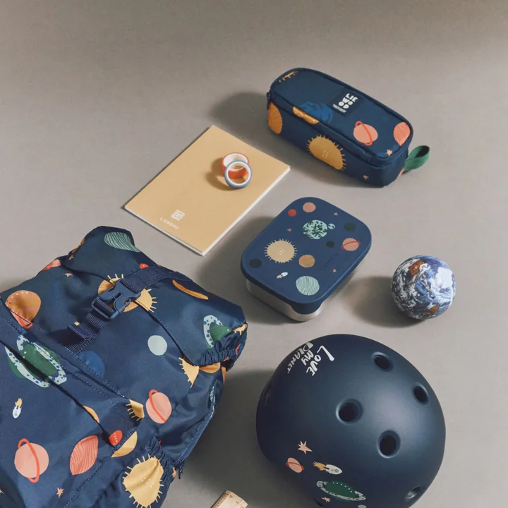 LIEWOOD - Arthur Lunchbox mit Deckel, universe / classic navy