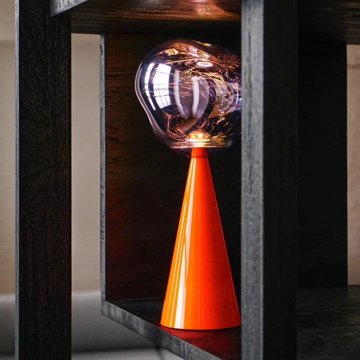 Tom Dixon - Melt LED Tischleuchte mit Akku, fluoro