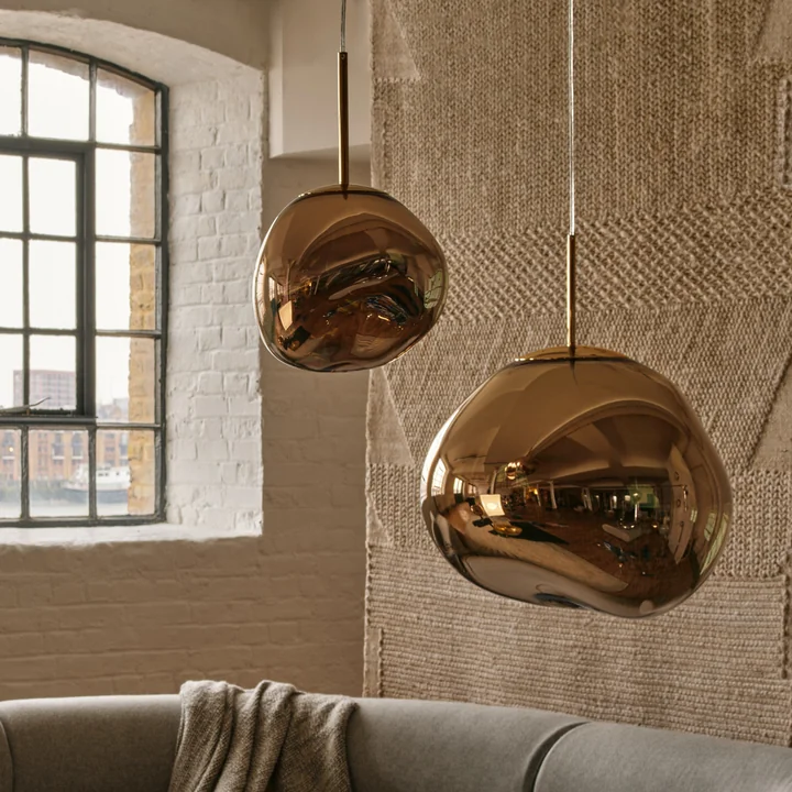Tom Dixon - Melt Pendelleuchte, bronze