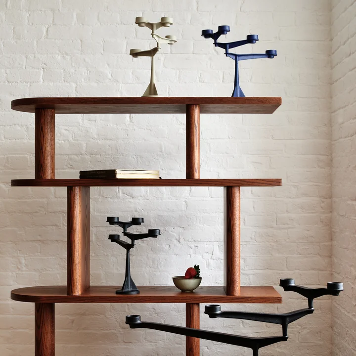 Tom Dixon - Spin Tisch-Kerzenständer, Gruppe