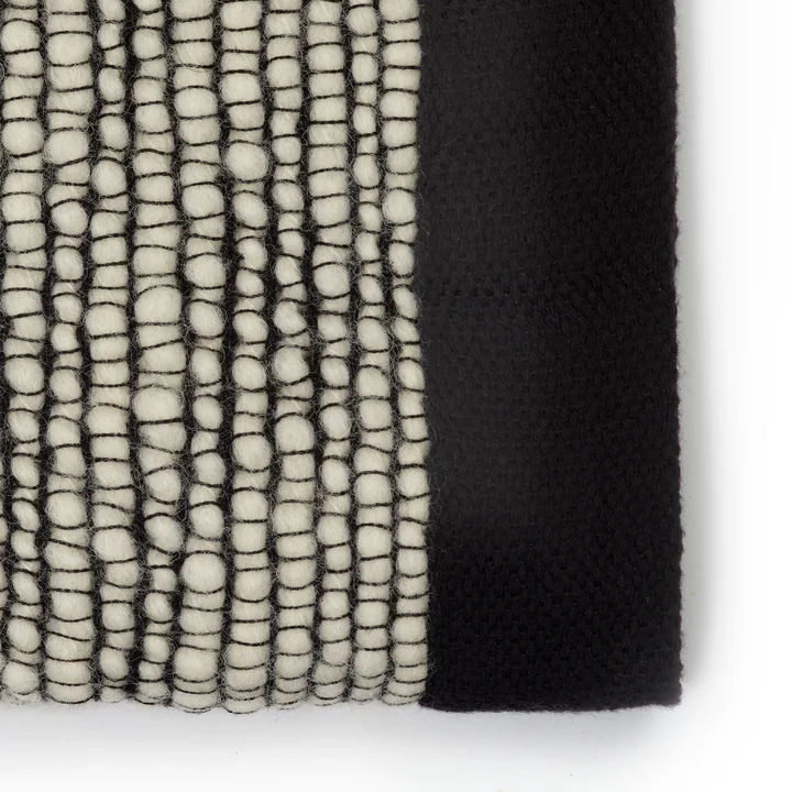 Tom Dixon - Thread Decke, 140 x 180 cm, schwarz / weiß