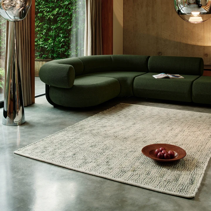 Tom Dixon - Tweed Teppich, grün