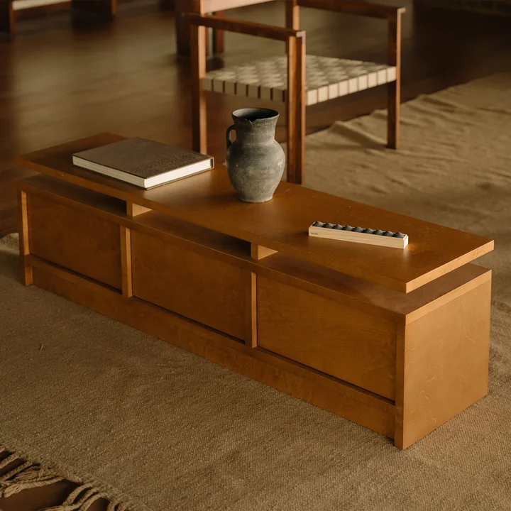 Frama - Ratio Lowboard, Birke warm brown