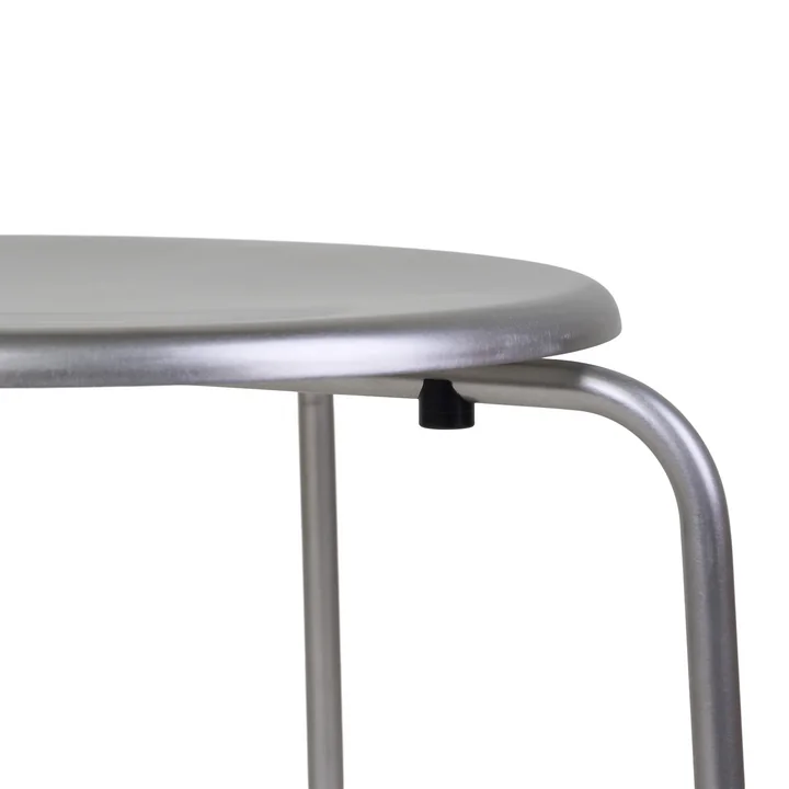 Frama - Petit Rond Hocker, Edelstahl gebürstet