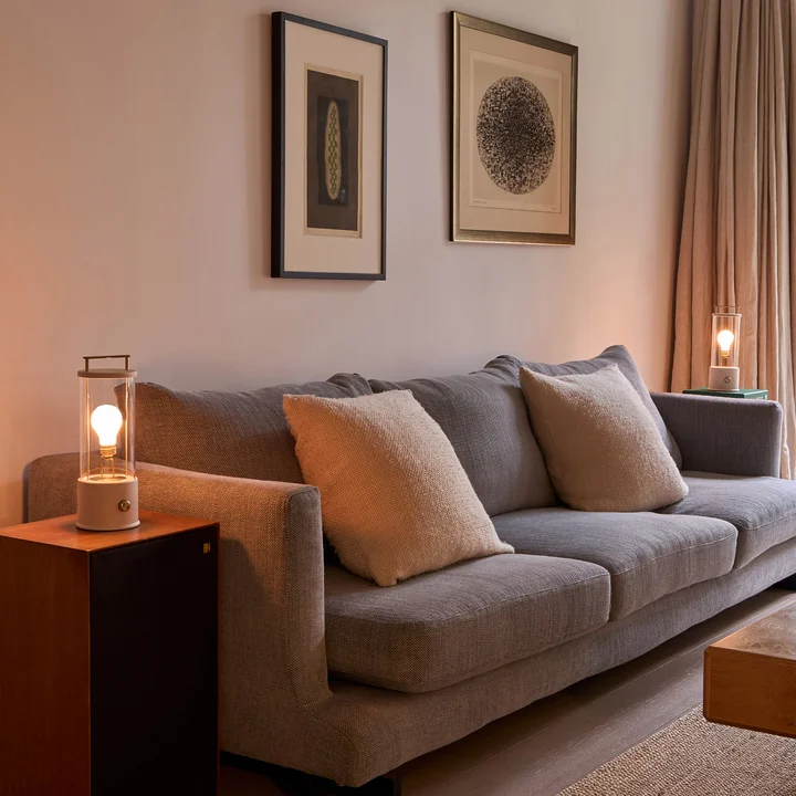 Tala - The Muse Akku-Tischleuchte, setting plaster pink (Tala x Farrow & Ball)