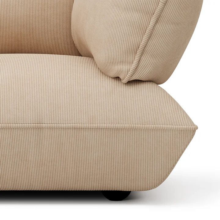 Fatboy - Sumo Eck-Modul rechts, beige (Cord)