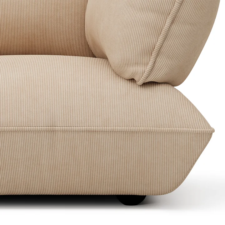 Fatboy - Sumo Eck-Modul rechts, beige (Cord)