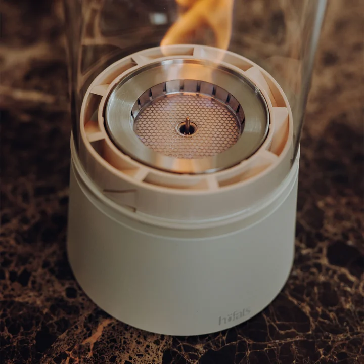 höfats - Spin air Tischfeuer 1200, creme