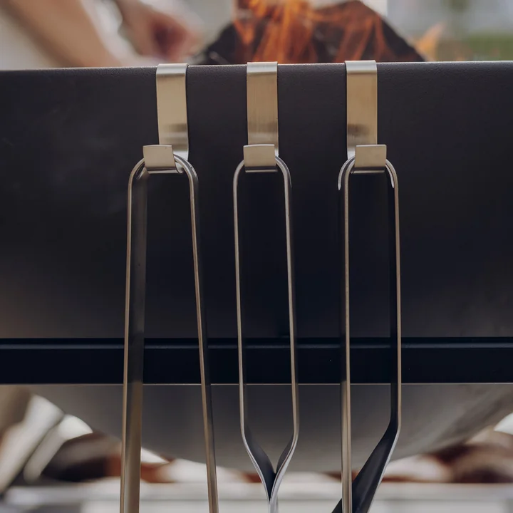 höfats - Grillbesteck-Set (3-teilig), Edelstahl