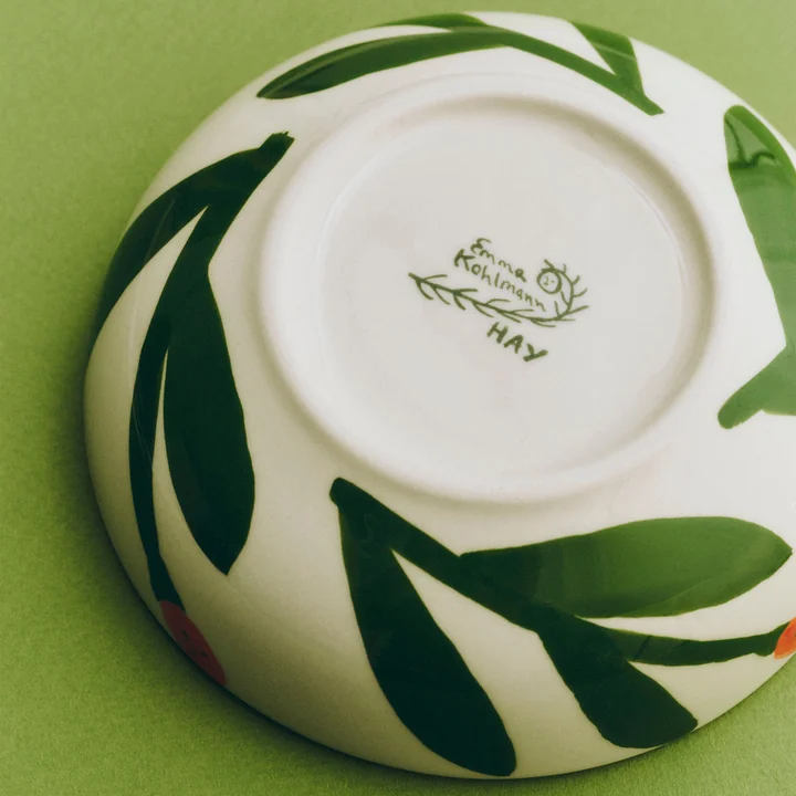 HAY - La Pittura Schale Ø 12 cm, pomelo face vine