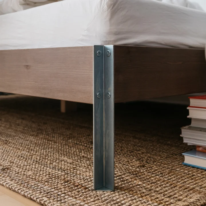 Karup Design - Core Bett, Kiefer carobbraun