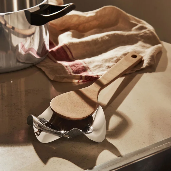 Alessi - Blip Löffelhalter, Edelstahl poliert