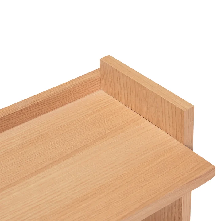 Hübsch Interior - Forma Wandregal, 100 x 44 cm, Eiche natur