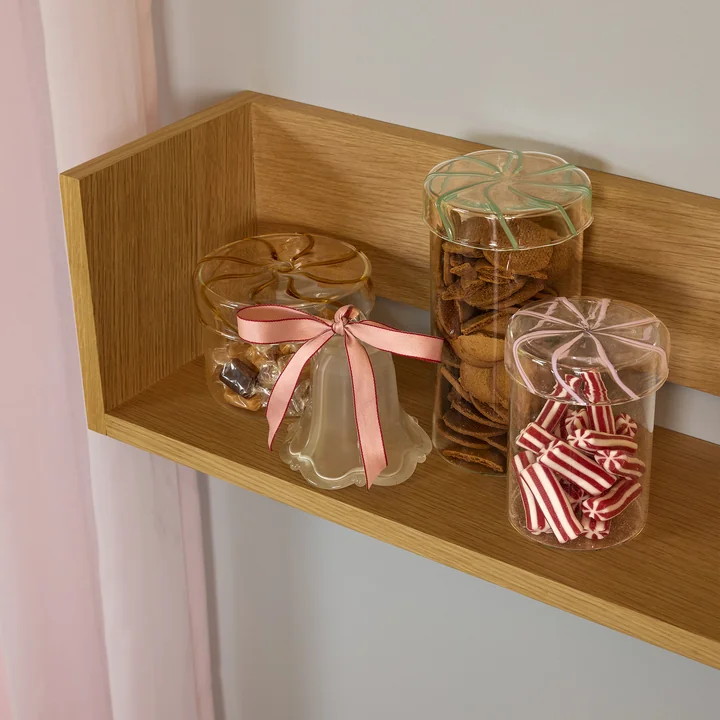 Hübsch Interior - Gap Wandregal, L 64 cm, Eiche natur