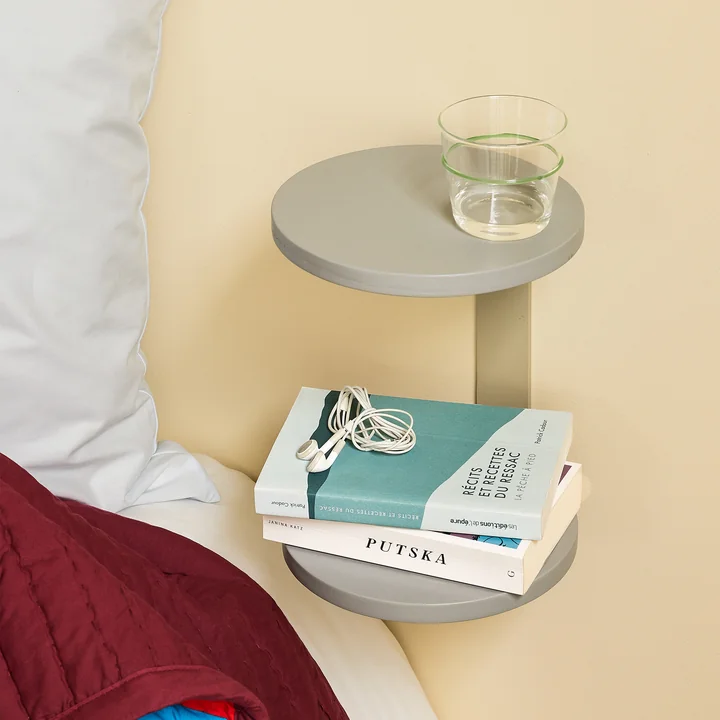 Hübsch Interior - Oto Wandablage, grau