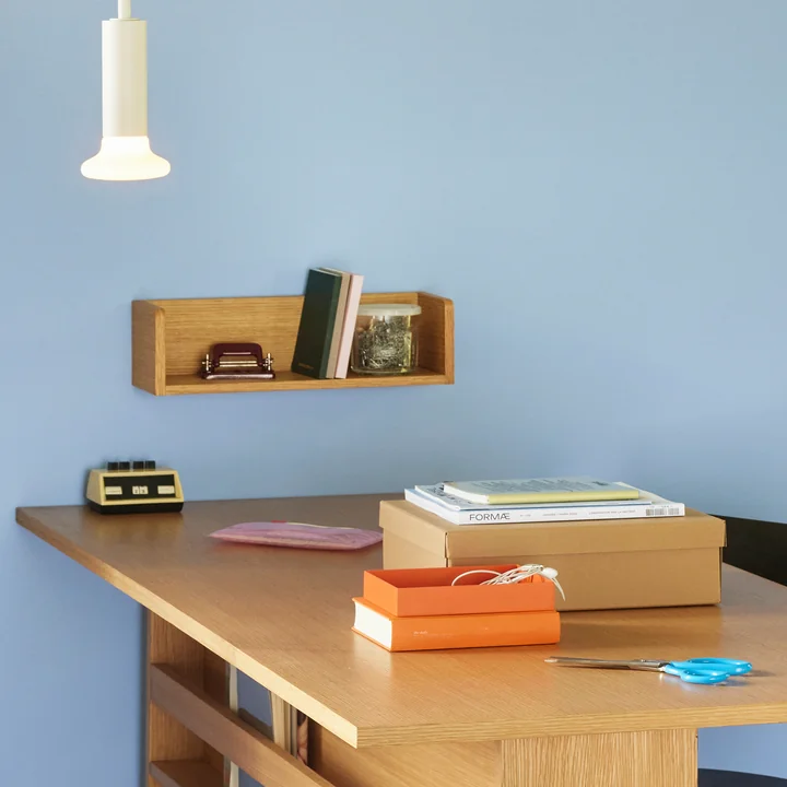 Hübsch Interior - Savor Wandregal, L 40 cm, Eiche natur