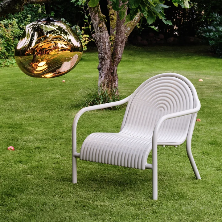 Tom Dixon - Groove Lounge Chair, putty