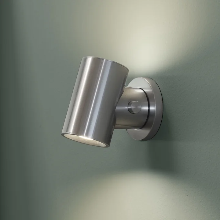 Muuto - Beam LED Wandleuchte, Aluminium poliert