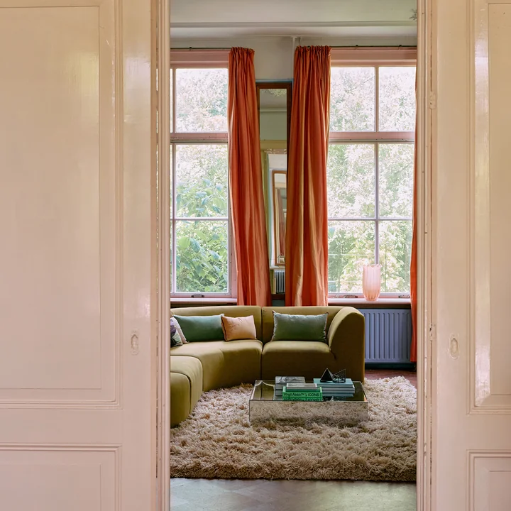 HKliving - High Glasvase, peach