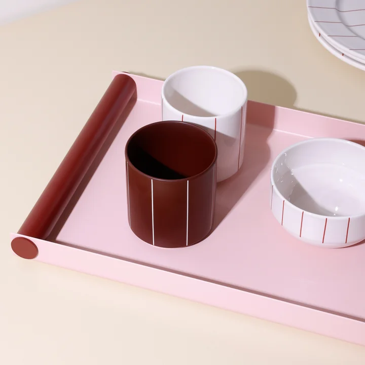 Design Letters - Ray Tablett, Large, pink / burgundy