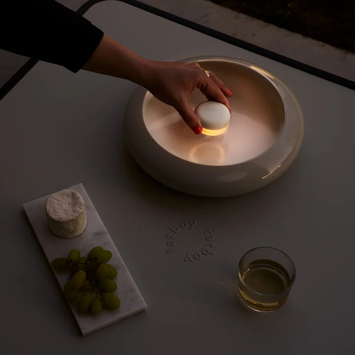 Fatboy - Oloha Trio Schale mit LED Akkuleuchte