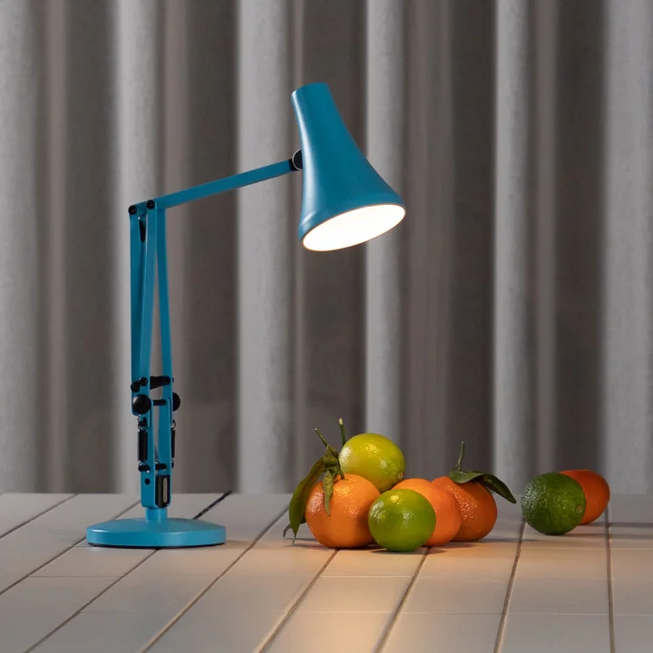 Anglepoise - 90 Mini Mini LED-Tischleuchte, turquoise blue