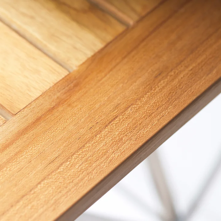 FDB Møbler - Lilleø M26 Klapptisch, 58 x 63,5 cm, Teak natur geölt