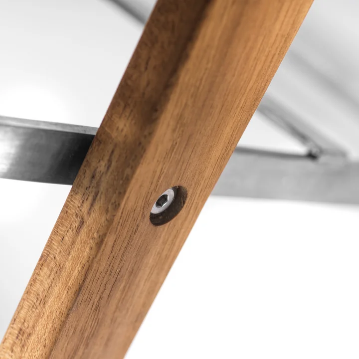 FDB Møbler - Lilleø M24 Gartenbank, Teak natur geölt