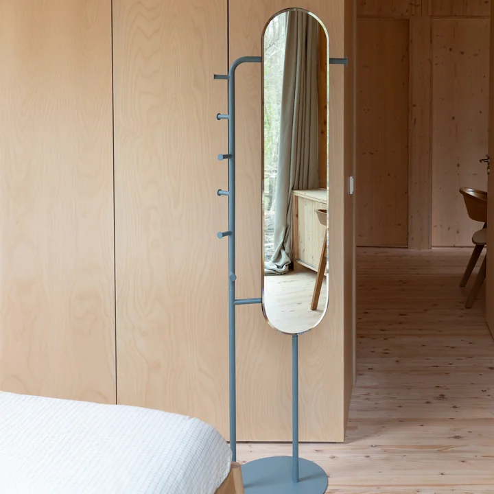 Zuiver - Vero Standspiegel, blau