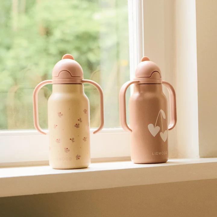 LIEWOOD - Kimmie bedruckte Flasche, 250 ml, mini Butterfly / apple blossom