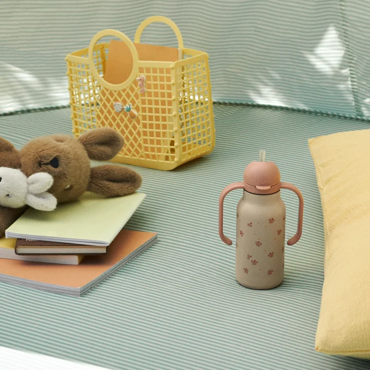 LIEWOOD - Kimmie bedruckte Flasche, 250 ml, mini Butterfly / apple blossom