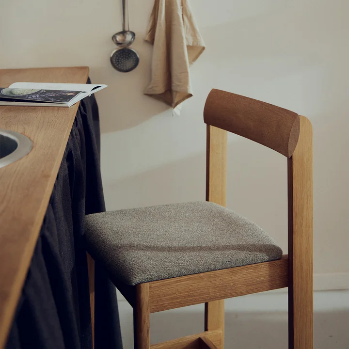 Form & Refine - Blueprint Barhocker, Eiche geölt (Hallingdal) 