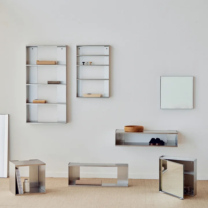 Form & Refine - Taper Produktfamilie, Edelstahl gebürstet