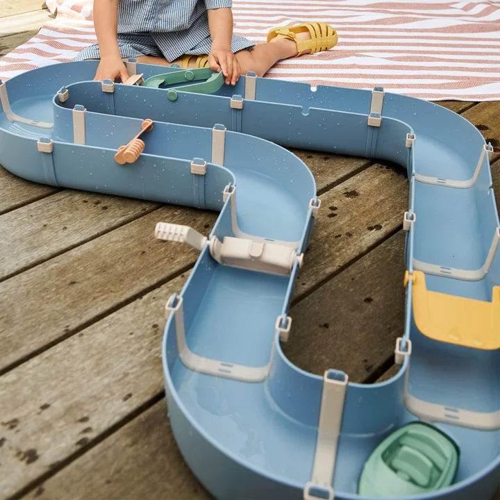 LIEWOOD - Cassian Wasserstraße, beach blue / multi mix