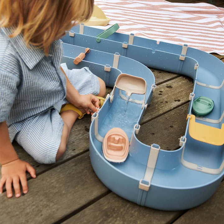 LIEWOOD - Cassian Wasserstraße, beach blue / multi mix