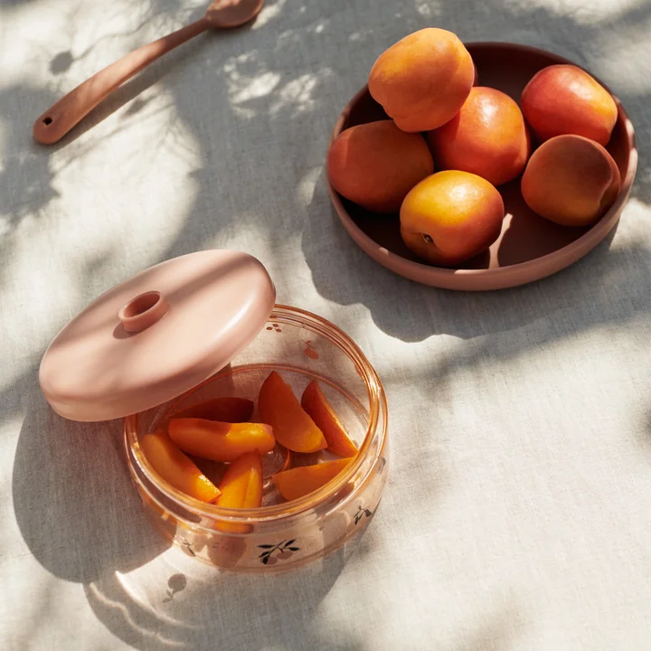 LIEWOOD - Dominique Snack Box 500 ml, Peach, sea shell (2er-Set)