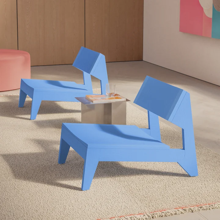 OUT Objekte unserer Tage - Schulz Lounge Chair, himmelblau