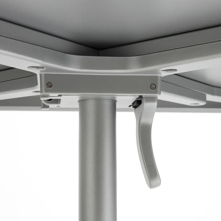 HAY - Deville Tisch, Outdoor, 60 x 70 cm, silver grey