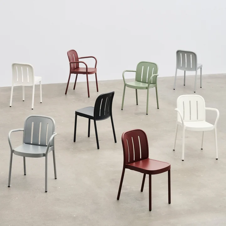 HAY - Deville Stuhl und Armlehnstuhl, Outdoor, Gruppe