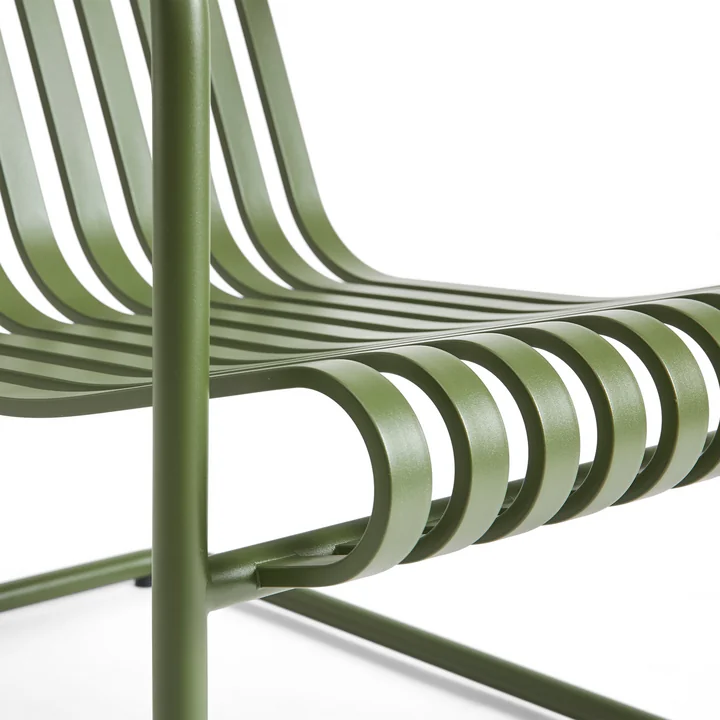 HAY - Palissade Cantilever Lounge Chair Low, olive
