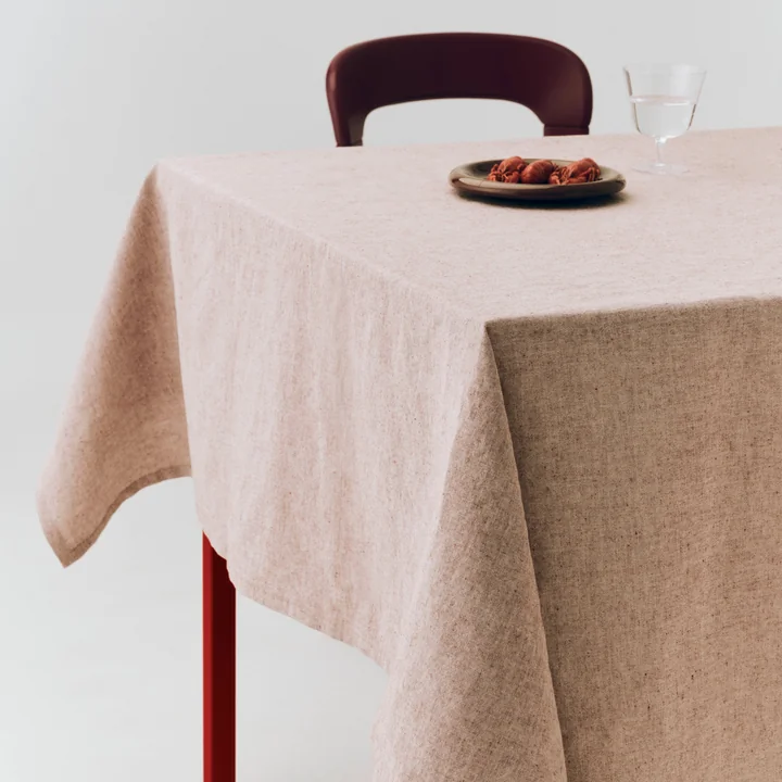 HAY - Terrazza Tischdecke, 230 x 150 cm, soft burgundy