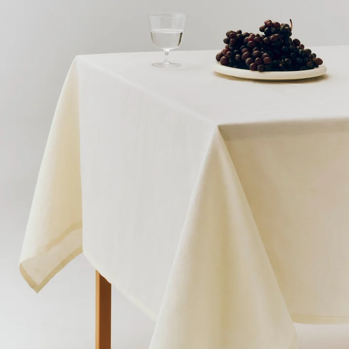 HAY - Terrazza Tischdecke, 230 x 150 cm, cream