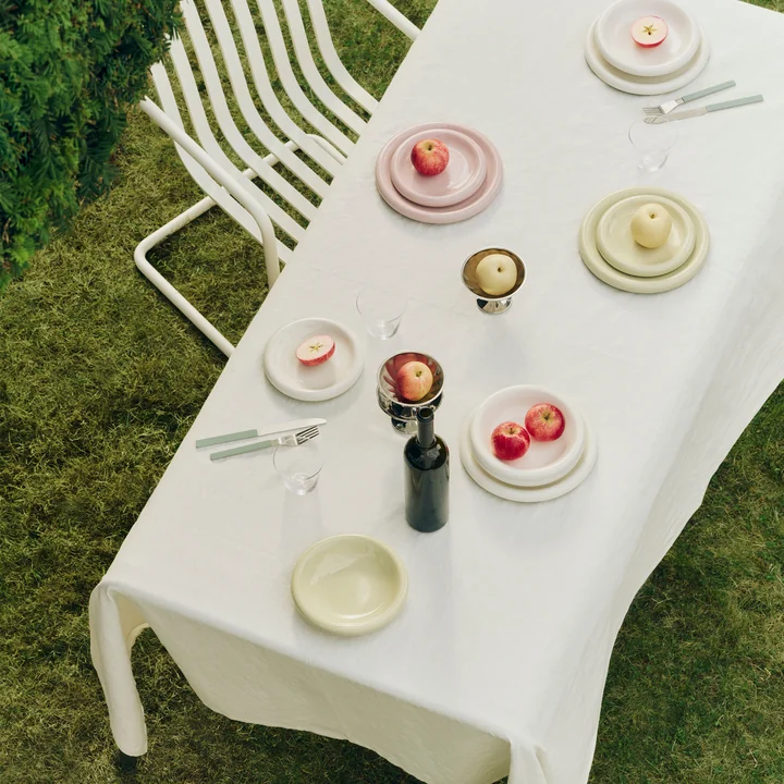 HAY - Terrazza Tischdecke, 230 x 150 cm, cream