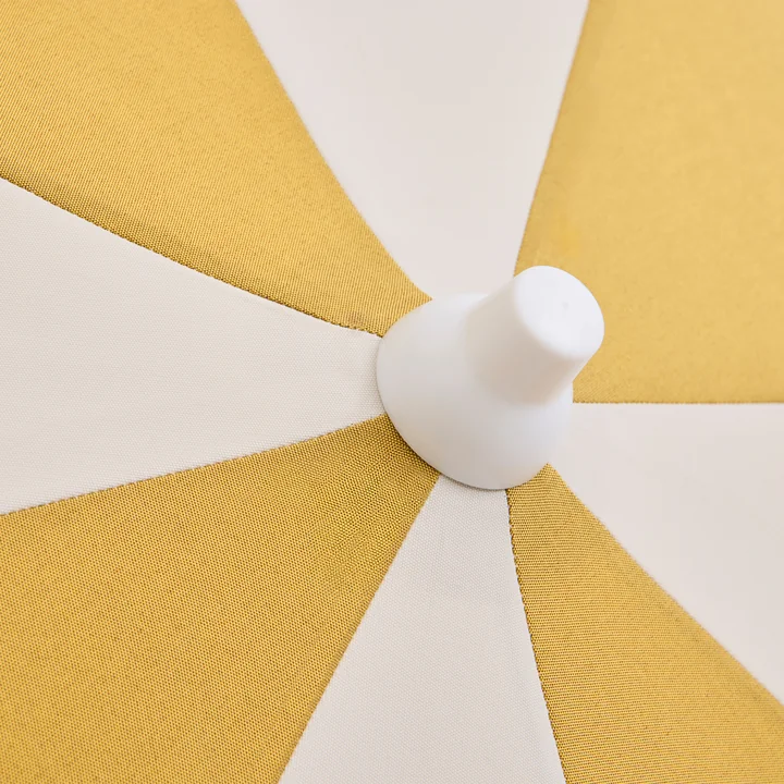 HAY - Terrazza Sonnenschirm, achteckig, Ø 200 cm, off-white / ocker