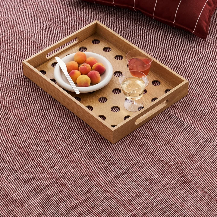 HAY - Haze Outdoor Teppich, iron red